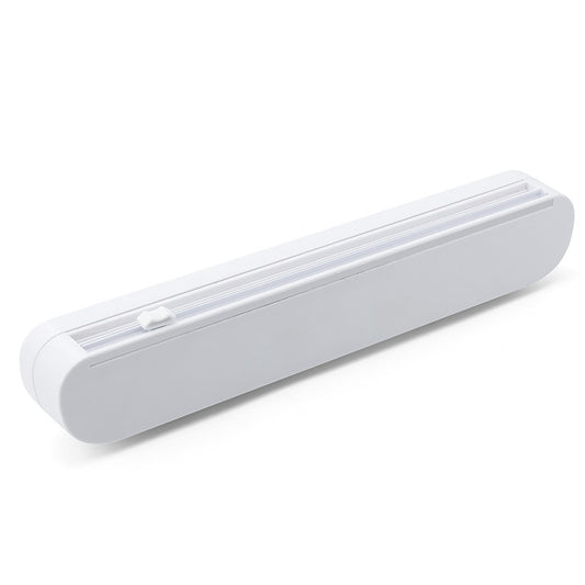 White Sliding-Blade Cling Film Cutter